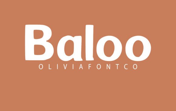 Baloo: The Authentic Handwritten Font with a Romantic Touch