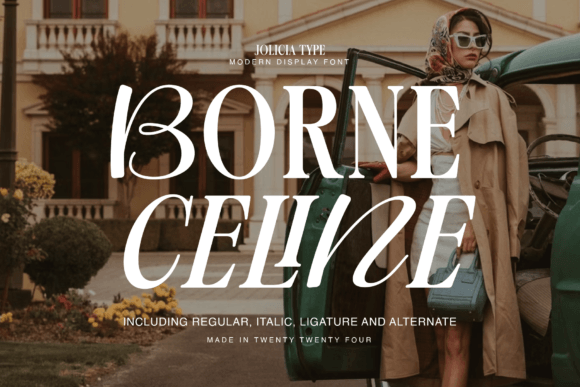 Borne Celine: A Serif Font with Signature Elegance