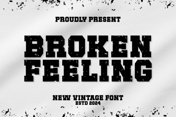 Broken Feeling: Vintage Charm Meets Edgy Modern Design