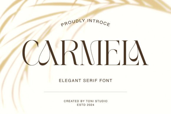 Carmela: An Elegant Serif for Luxury Design Projects