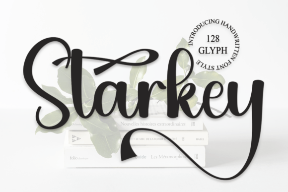 Discover Starkey: A Fresh Handwritten Font for Modern Design