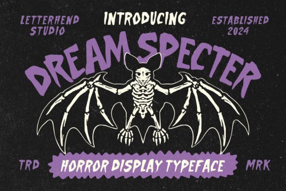 Dream Specter: A Typeface for Haunting Designs