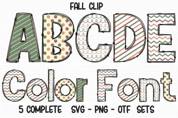 Embrace the Season: The Fall Clip Festive Font