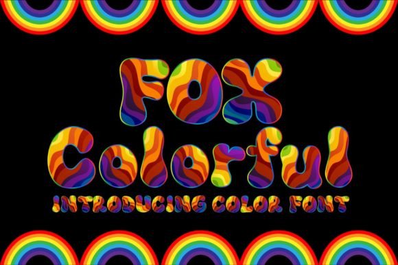 Fox Colorful: A Vibrant Display Font for Creative Projects