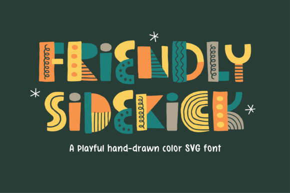 Friendly Sidekick: A Bold Font with Big Personality
