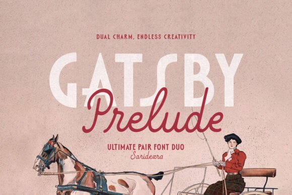 Gatsby Prelude: A Font Duo for Art Deco Style