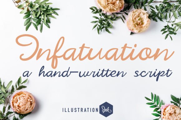 Infatuation: A Classic Handwritten Font for Elegant Designs