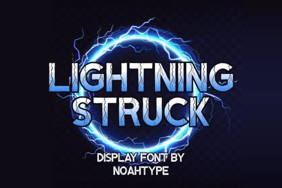 Lightning Struck: The Font That Electrifies Your Design