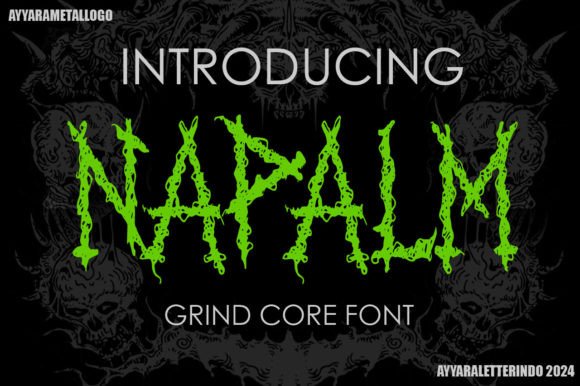 Napalm: The Ultimate Metal Font for Bold Branding