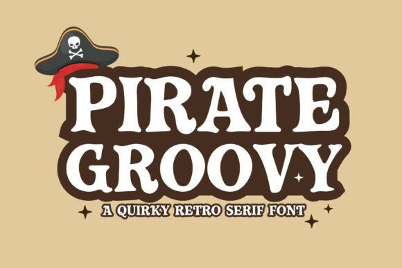 Pirate Groovy: A Swashbuckling Retro Display Font