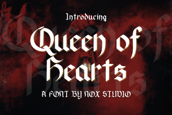 Queen of Hearts: Unveiling a Gothic Font with Roman Flair
