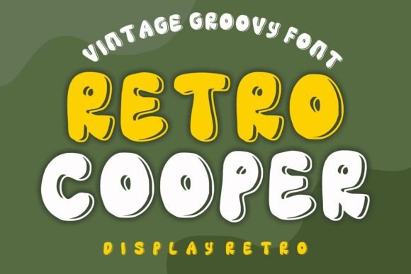 Retro Cooper: A Groovy Display Font with Dynamic Charm