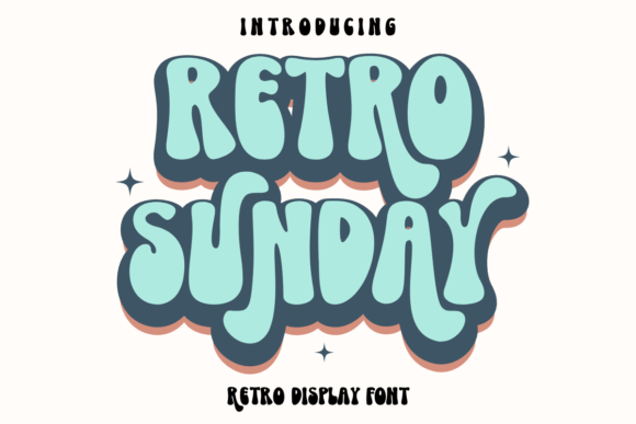 Retro Sunday: A Font Blending Vintage Charm with Modern Style