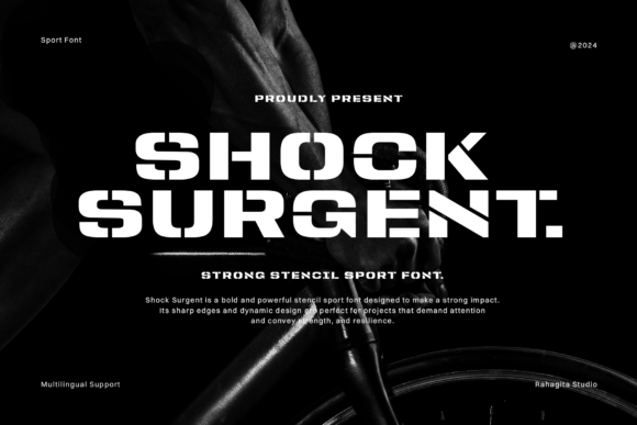 Shock Surgent: The Bold Typeface for Impactful Design
