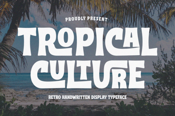 Tropical Culture: A Vintage Handwriting Font for Modern Designs