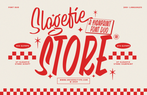 UT Slogefie: A Dynamic Font Duo for Vibrant Design