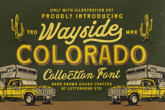 Wayside Colorado: A Vintage Typeface for Authentic Design