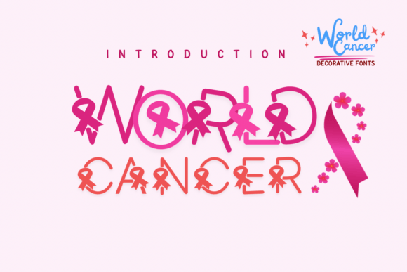 World Cancer: A Decorative Font for Elegant Designs